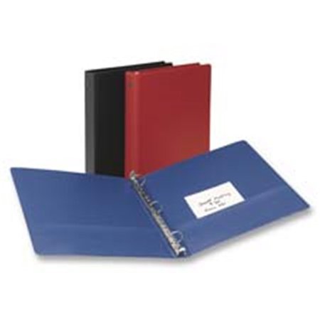 WORKSTATION Consumer Products  Economy Ring Binder- 1in. Capacity- 11in.x8-.50in.- Blue TH861669